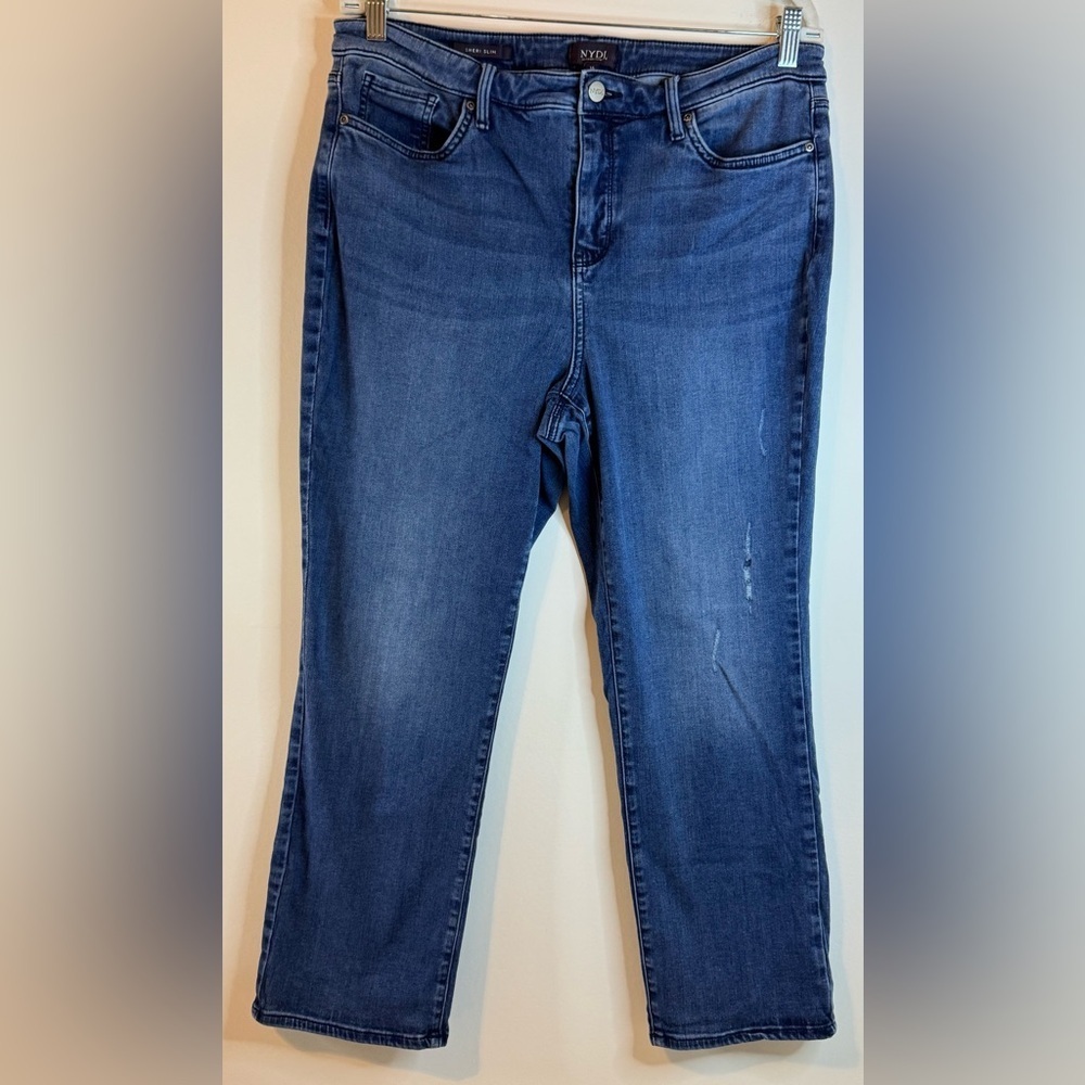 NYDJ Sheri Slim Sure Stretch Lift Tuck Jeans Women Size 16